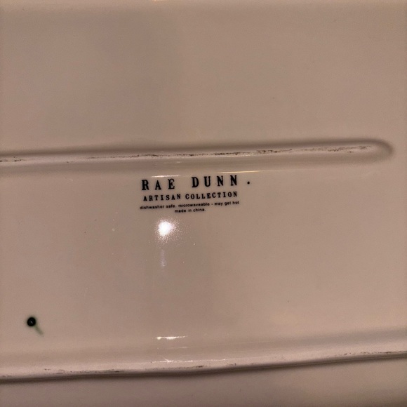 Rae Dunn Cream 'Serve' Platter - Picture 5 of 5